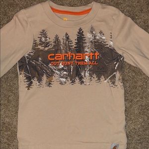 Boys Carhartt long sleeve shirt